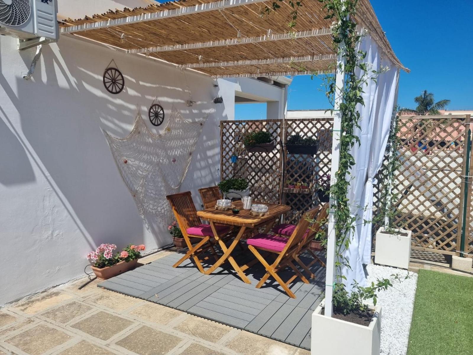 Villa La Terrazza Di Zoe - Castromediano Cavallino di Lecce Esterno foto